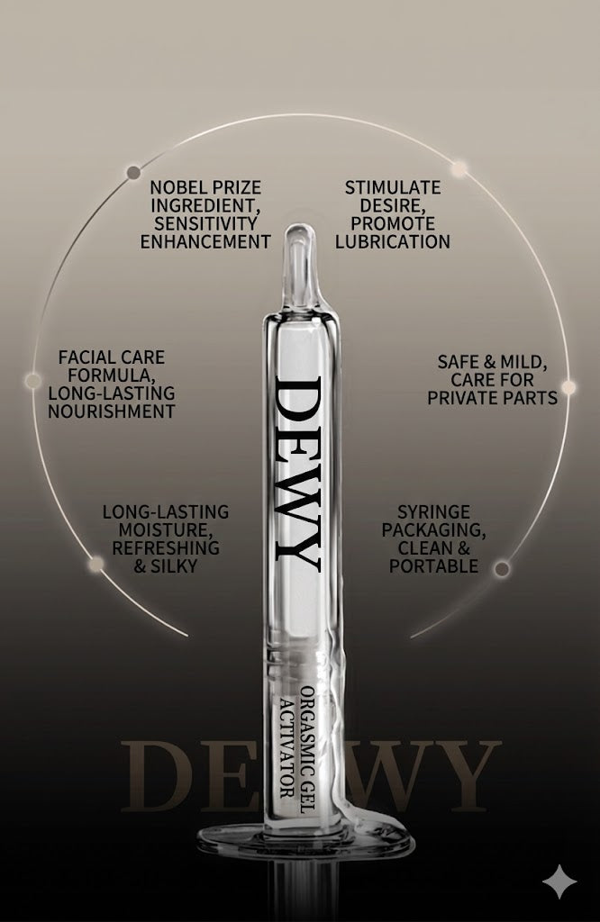 Dewy™ Intimate Sensation Serum - Hyaluronic Hydration & Pleasure Gel