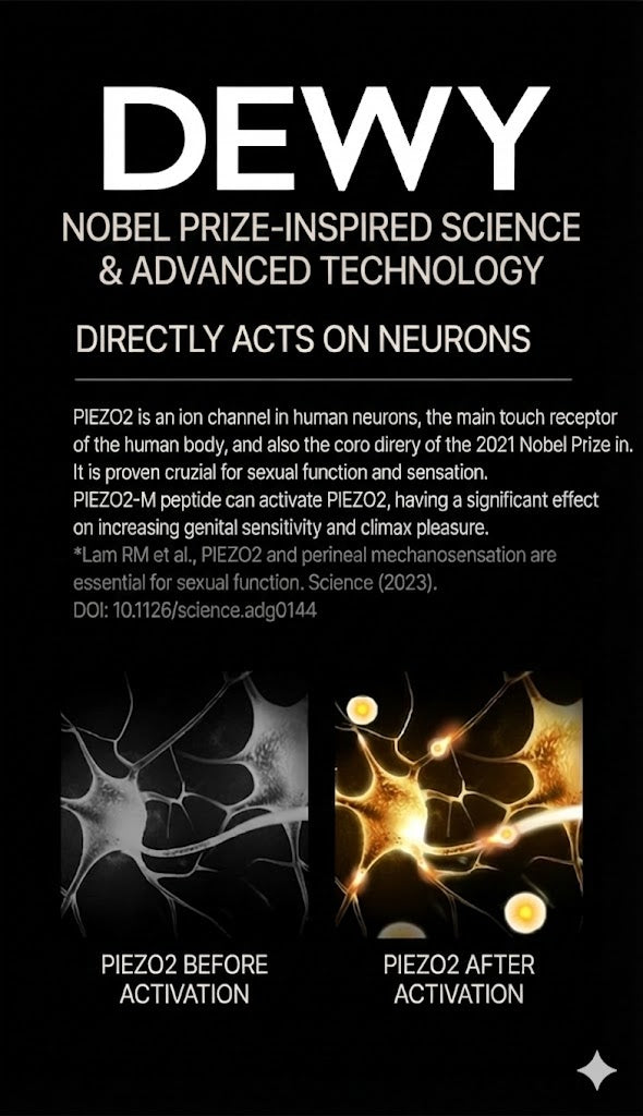 Dewy™ Intimate Sensation Serum - Hyaluronic Hydration & Pleasure Gel