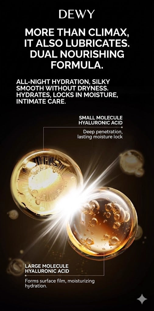 Dewy™ Intimate Sensation Serum - Hyaluronic Hydration & Pleasure Gel